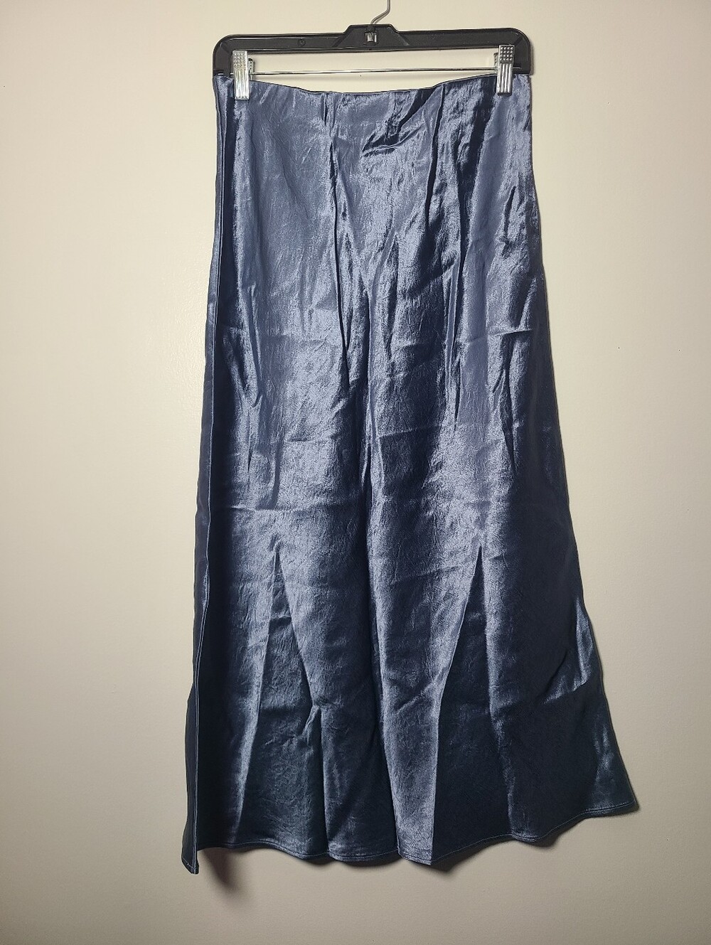 Max Mara Alessio Satin Midi Skirt Womens Size 8